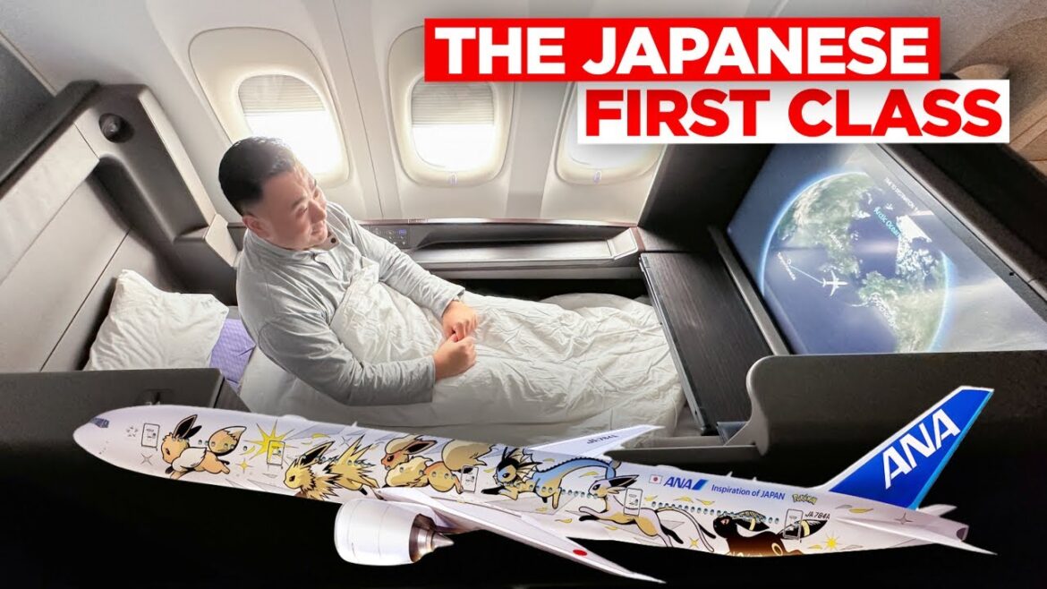 ANA New Pokémon Jet Unveil + First Class Tokyo to London ANA New Pokémon Jet Unveil + First Class Tokyo to London