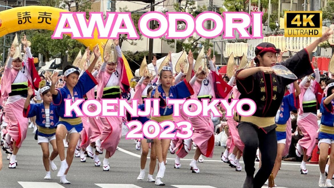 [4K] AWA ODORI in KOENJI, Tokyo 2023🇯🇵🐧 阿波踊り 高円寺 東京