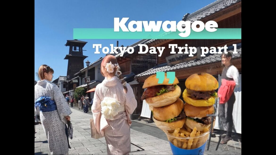 Tokyo Day Trips:  Kawagoe's Little Edo in a Rickshaw 🇯🇵 4k Part 1  Kawagoe by Andrew Abroad