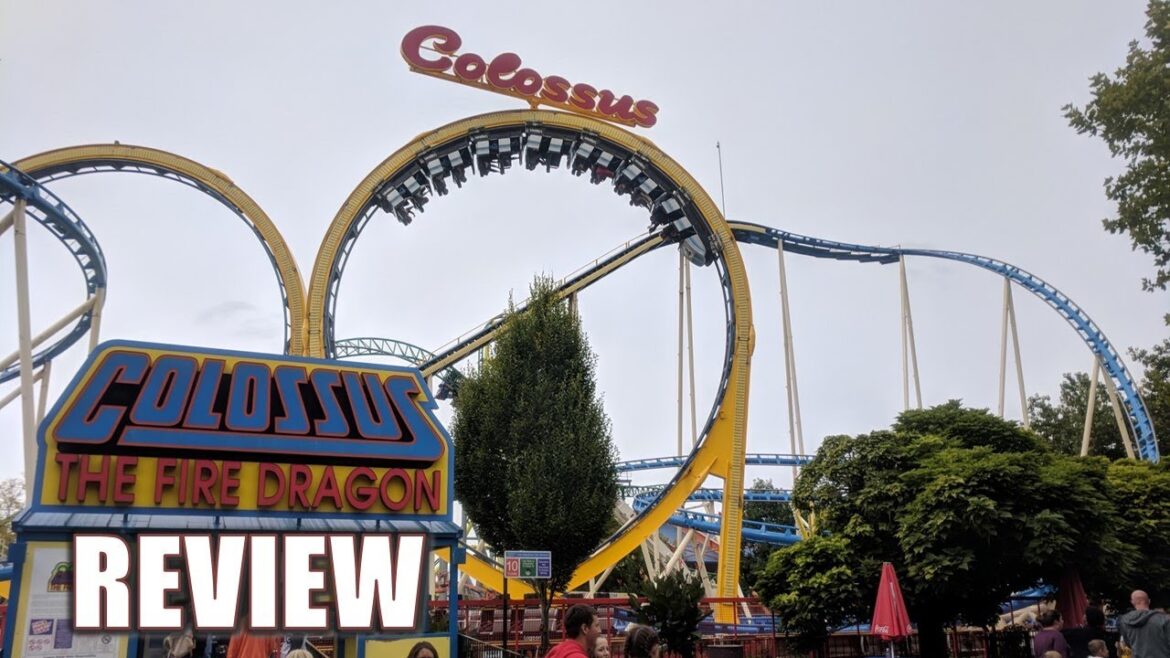 Colossus the Fire Dragon Review, Lagoon Schwarzkopf Double Looping Coaster | A True Classic Colossus the Fire Dragon Review, Lagoon Schwarzkopf Double Looping Coaster | A True Classic