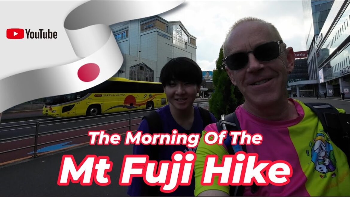 The Morning Of The Mt Fuji Hike