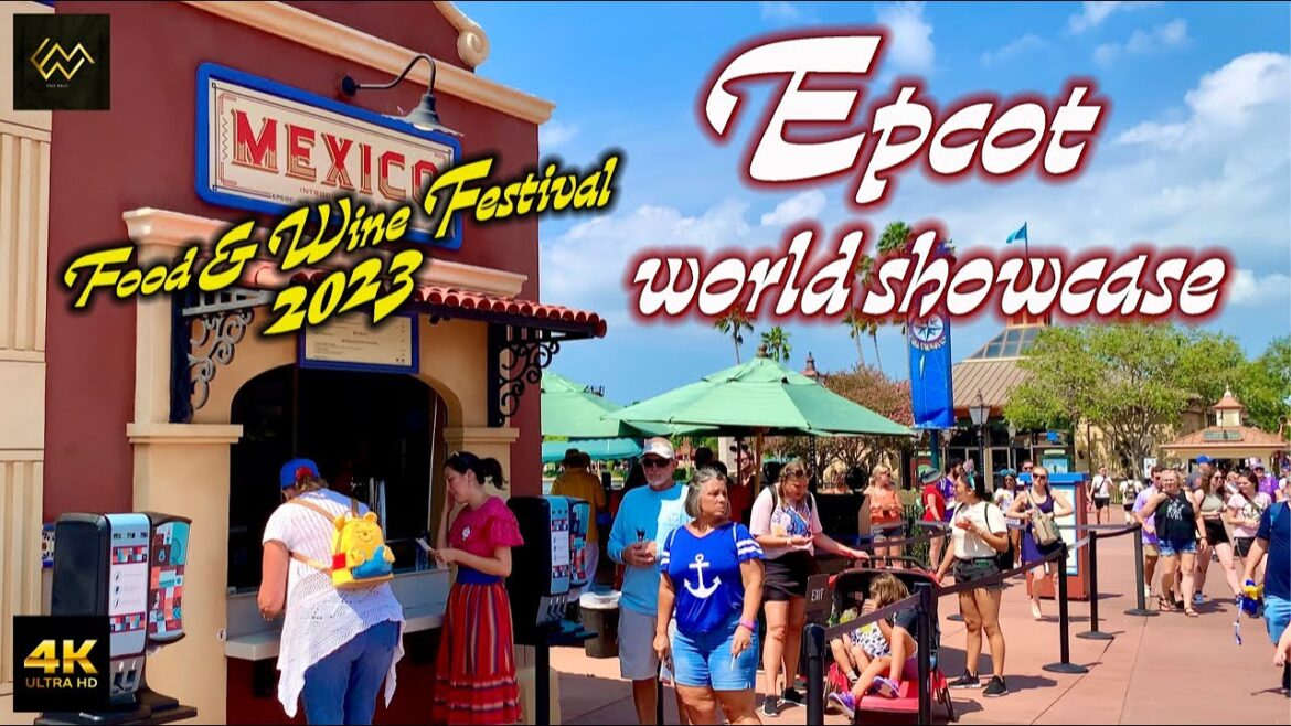 Epcot World Showcase: A Delicious Walking Tour! [4K]