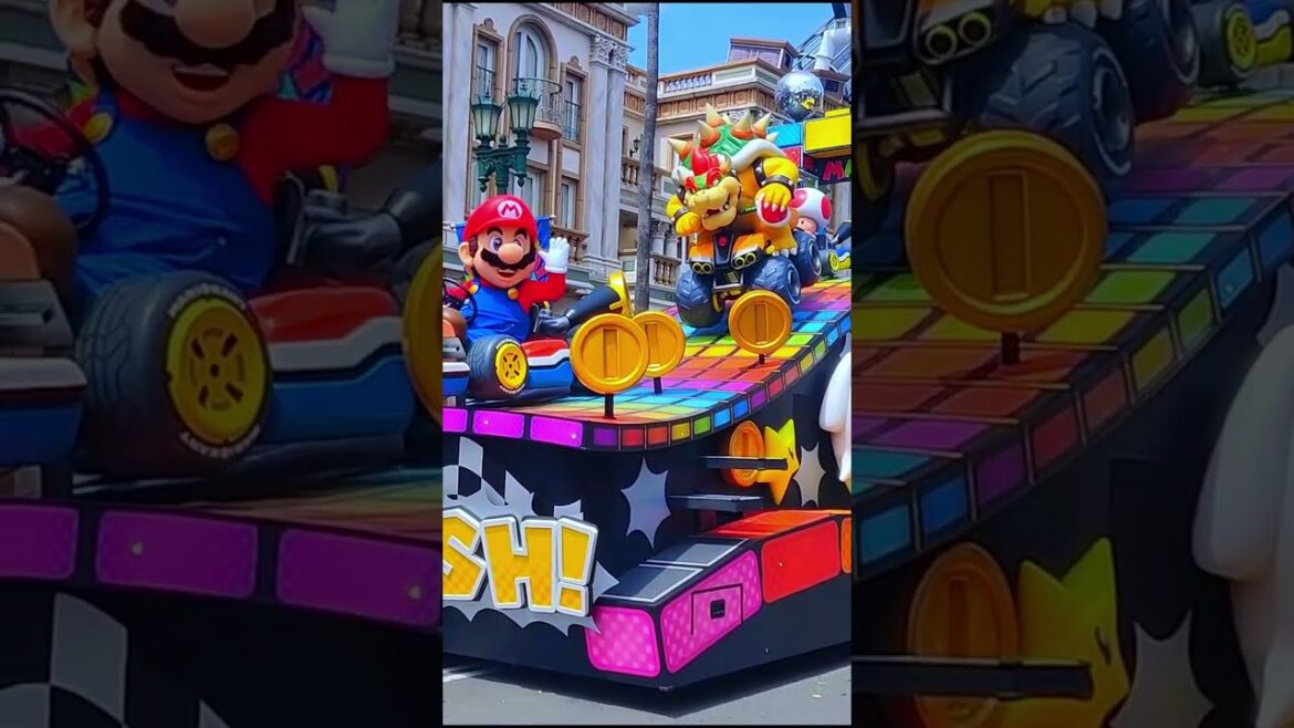 Mario kart | Universal Studios Japan | No Limit Parade | USJ | Japan | Osaka @TravelTalesSavan