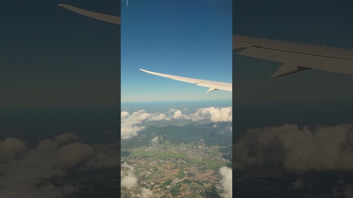 Flying Into Tokyo | Great Views of Japan