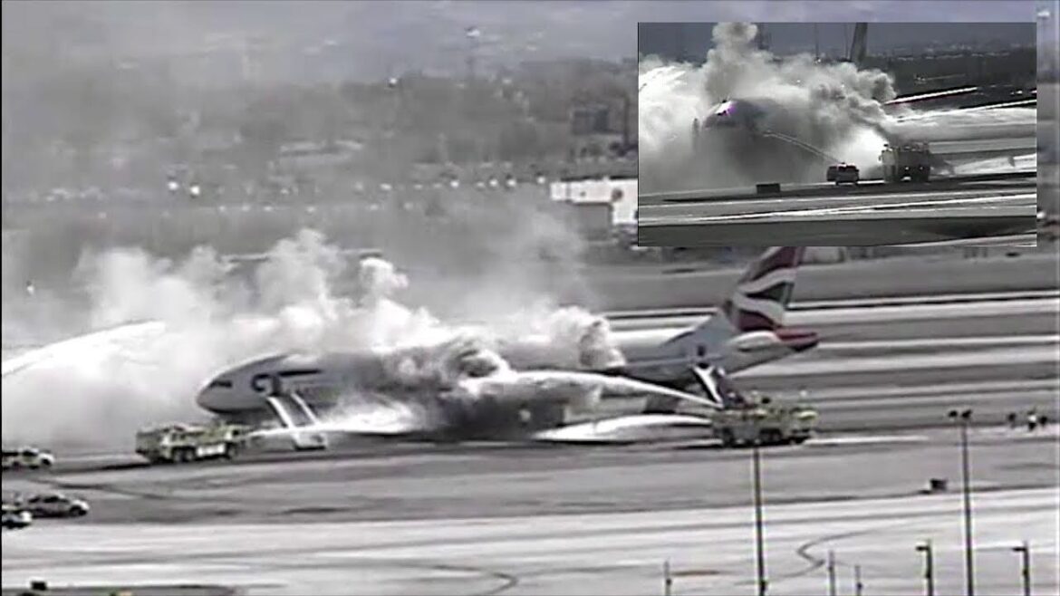 New Footage: British Airways Engine Fire At McCarran Airport (Las Vegas, 2015) New Footage: British Airways Engine Fire At McCarran Airport (Las Vegas, 2015)