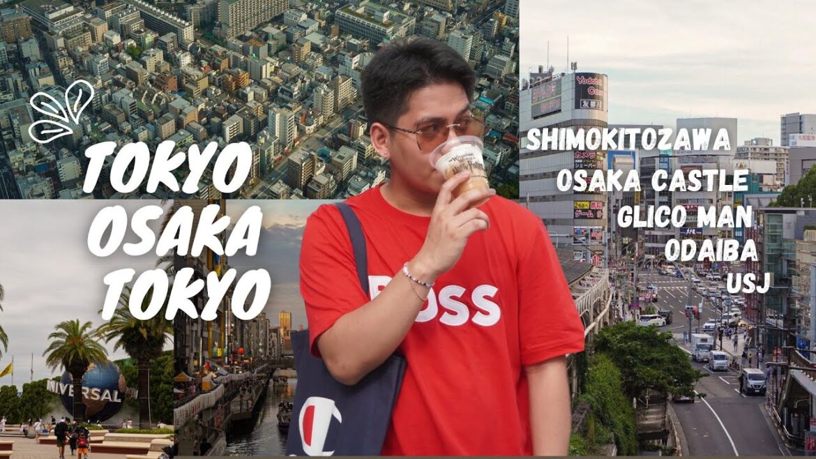 Vlog#2: From Tokyo to Osaka to Tokyo again 🇯🇵