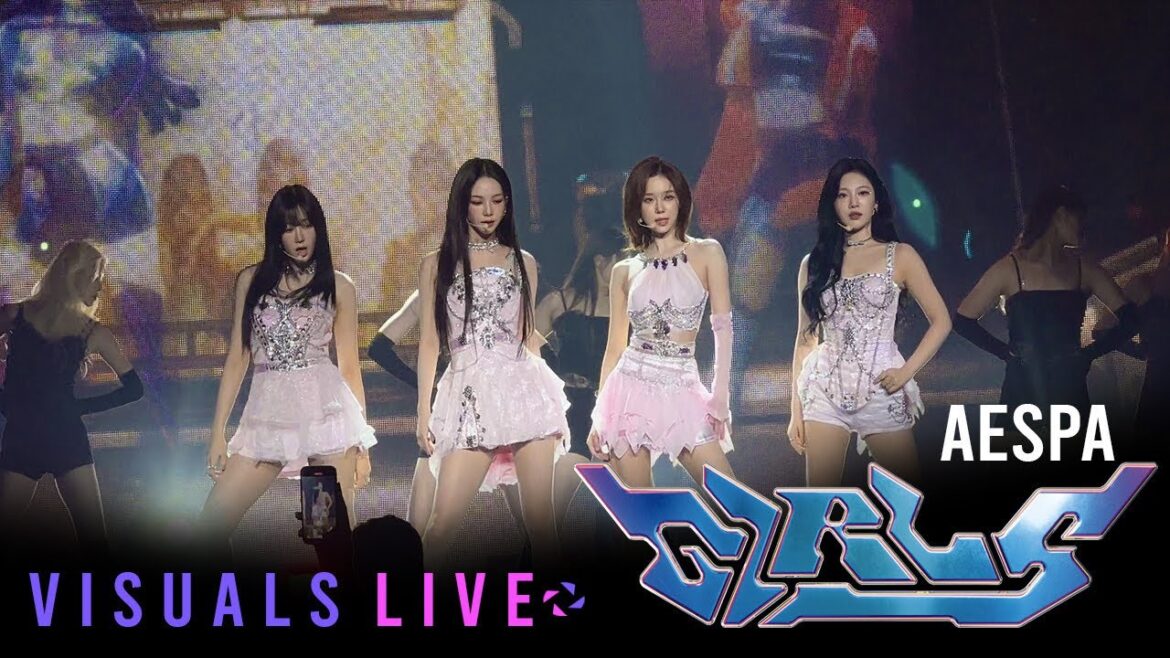 aespa - ‘Girls' Dallas SOLD OUT SHOW! (SYNK HYPER LINE TOUR 2023) 230818 SUPER CROWD! FULL #aespa