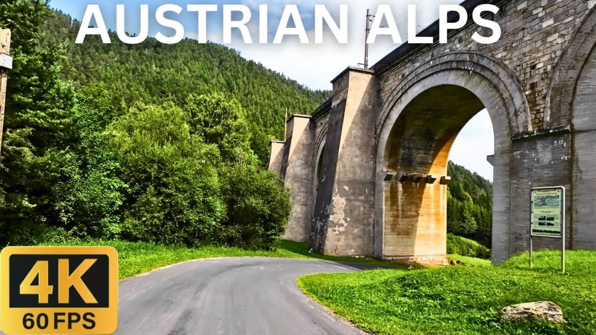 Vienna Alps Scenic Drive 2023 - Lower Austria Semmering Roadtrip 4K