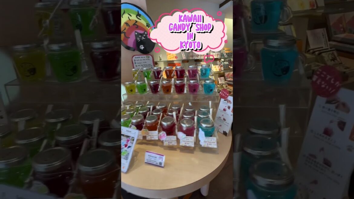 Want some candies? Kawaii Candy Shop in Kyoto #travel #travelgram #traveldestination #foodtravel