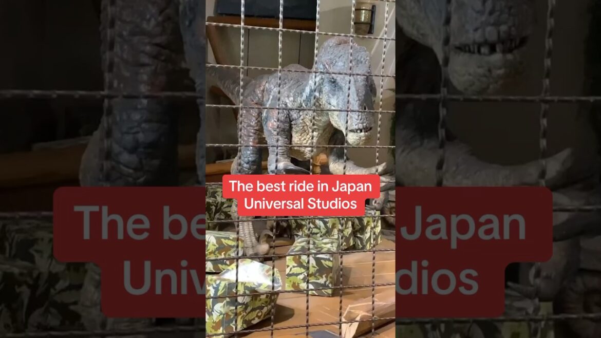 The Scariest Jurassic Park Ride Is At Universal Studios Japan! #japan #osaka