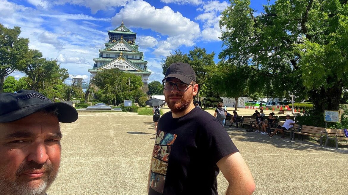 3D-Trip: Zamek Osaka. [Osaka, Japan]. 2023-09-01