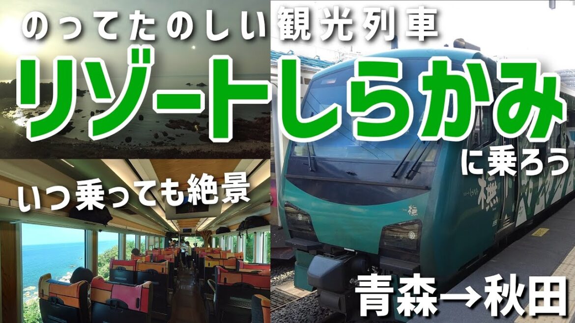 【青森・秋田旅行】観光列車リゾートしらかみで五能線一人旅/ Resort shirakami train (Japan travel)【絶景】 【青森・秋田旅行】観光列車リゾートしらかみで五能線一人旅/ Resort shirakami train (Japan travel)【絶景】