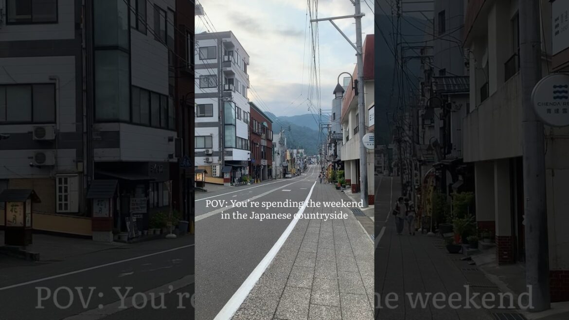 Exploring the Japanese Countryside ✨ | Peaceful scenery and life in Japan