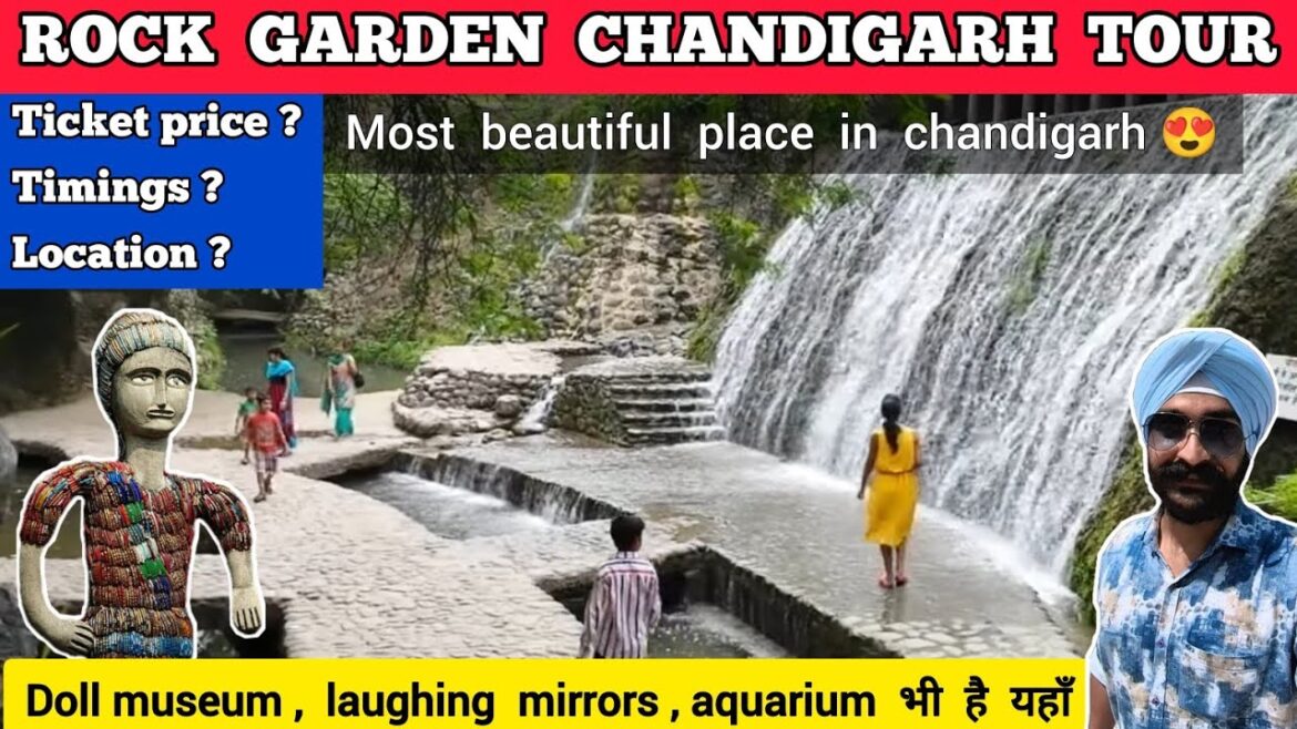 Rock garden chandigarh ticket price , timings + tour | Nek chand saini rock garden chandigarh vlog