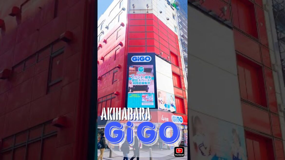 SEGA Akihabara is now GIGO Akihabara #japan #gigo #arcadegames
