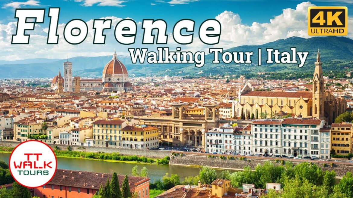 Florence Walking Tour, Italy | Firenze | 4K 60fps Florence Walking Tour, Italy | Firenze | 4K 60fps