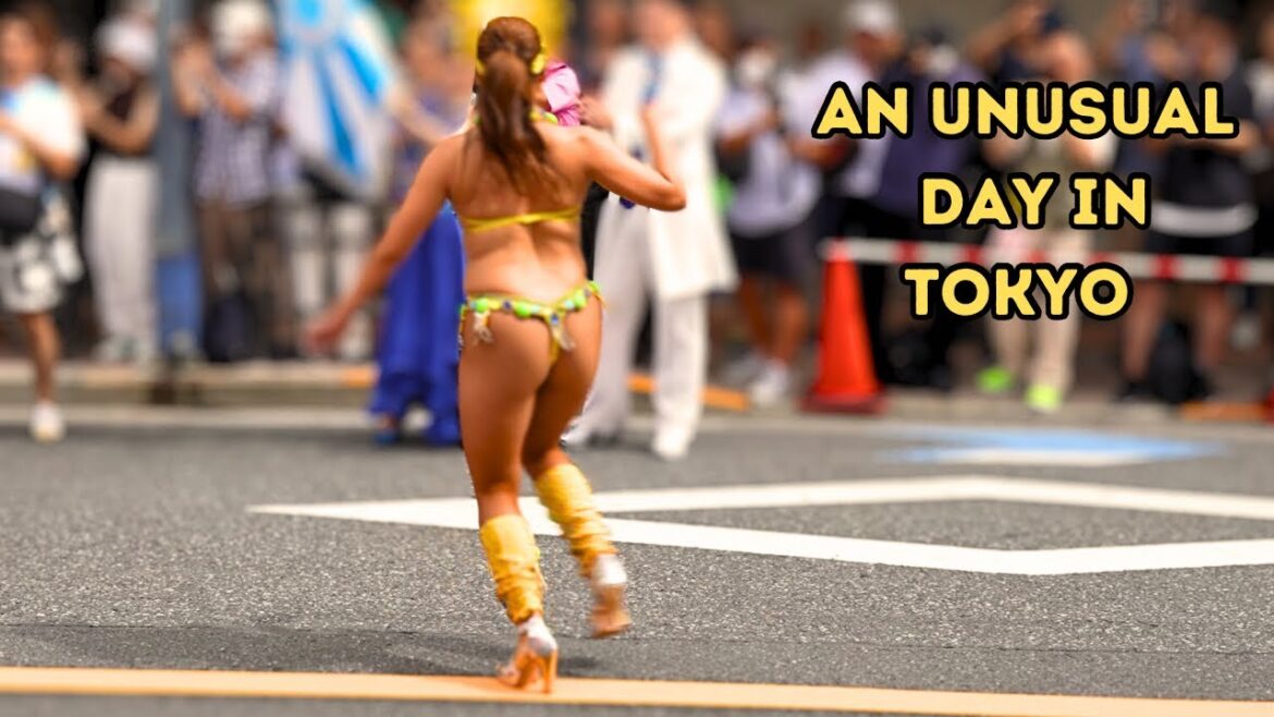 An Unusual day at Tokyo’s most majestic Town An Unusual day at Tokyo's most majestic Town