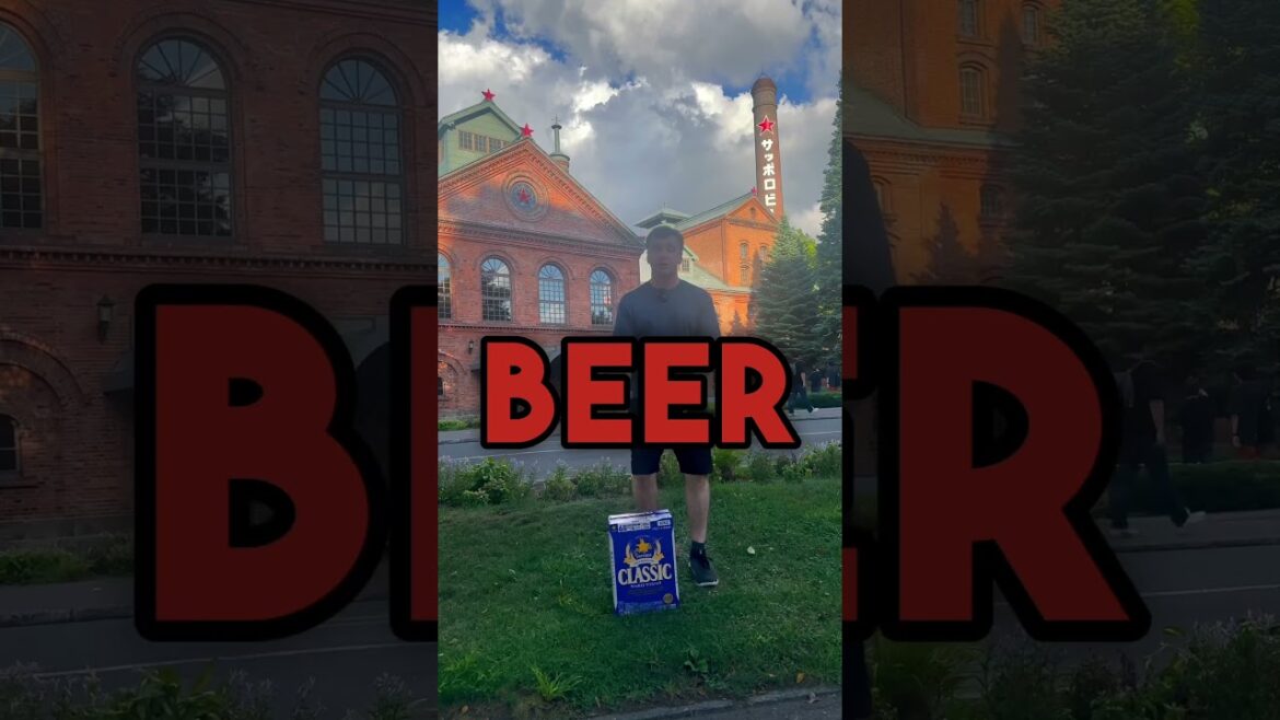 Sapporo Beer Museum🇯🇵🍻 #japan #travel #japantravel #sapporo #hokkaido