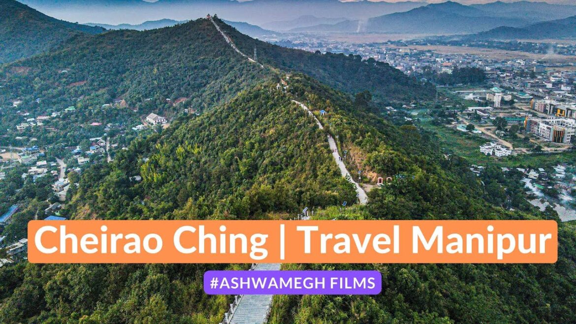 Aerial View of Imphal from Cheirao Ching at Thangmeiband | Travel Manipur Aerial View of Imphal from Cheirao Ching at Thangmeiband | Travel Manipur