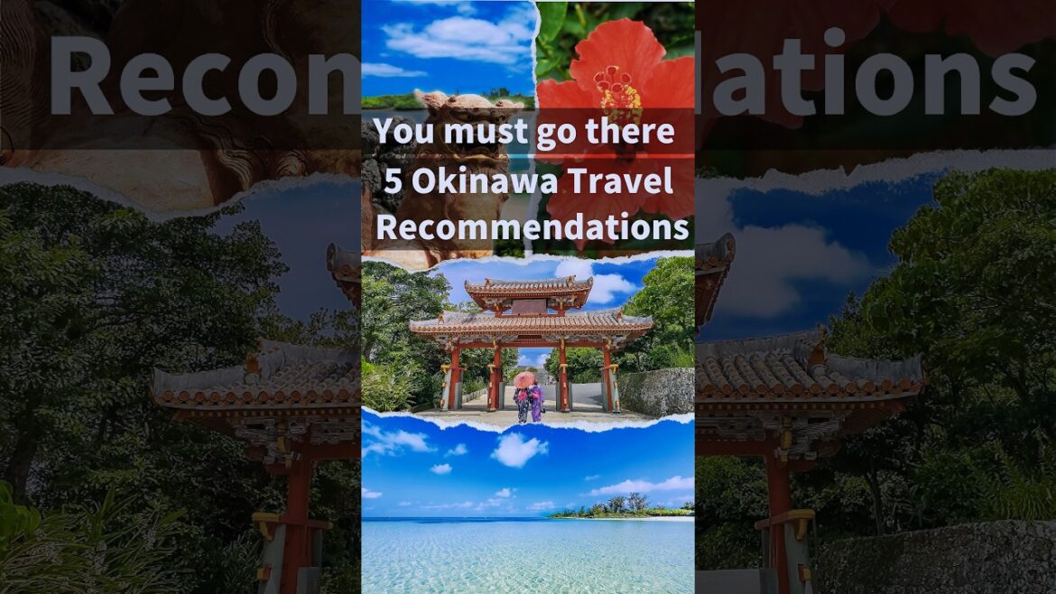 【Japanese Teaching】 Okinawa Travel Guide 5 Okinawa Travel Recommendations #shorts