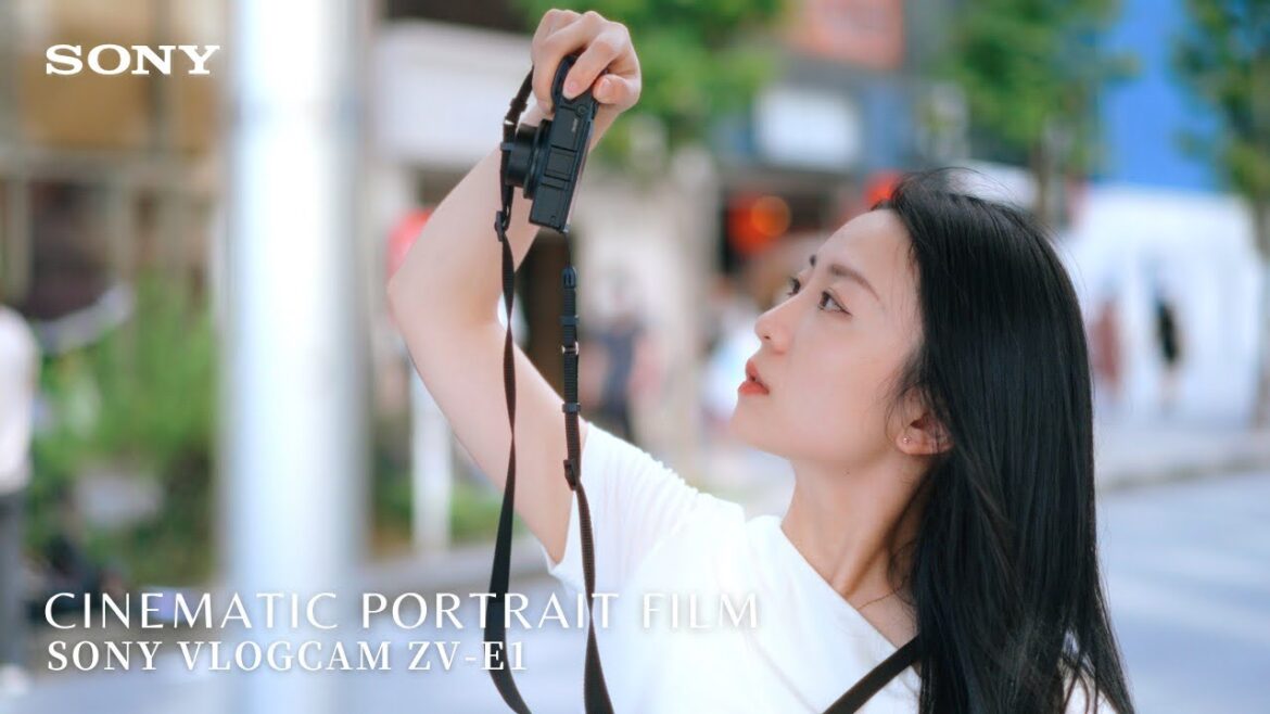 SONY ZV-E1 Cinematic Portrait Video 4K | TOKYO WALK