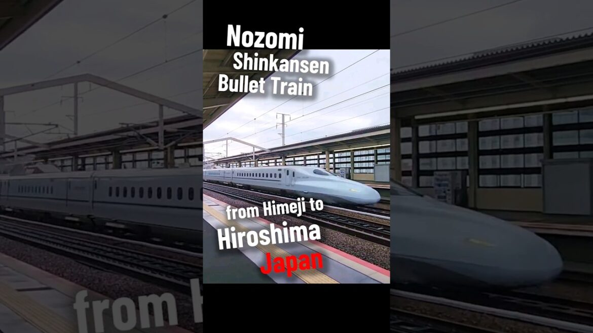 Nozomi Shinkansen Bullet Train Ride (One of Japan Fastest Train) #bullettrains #shinkansen