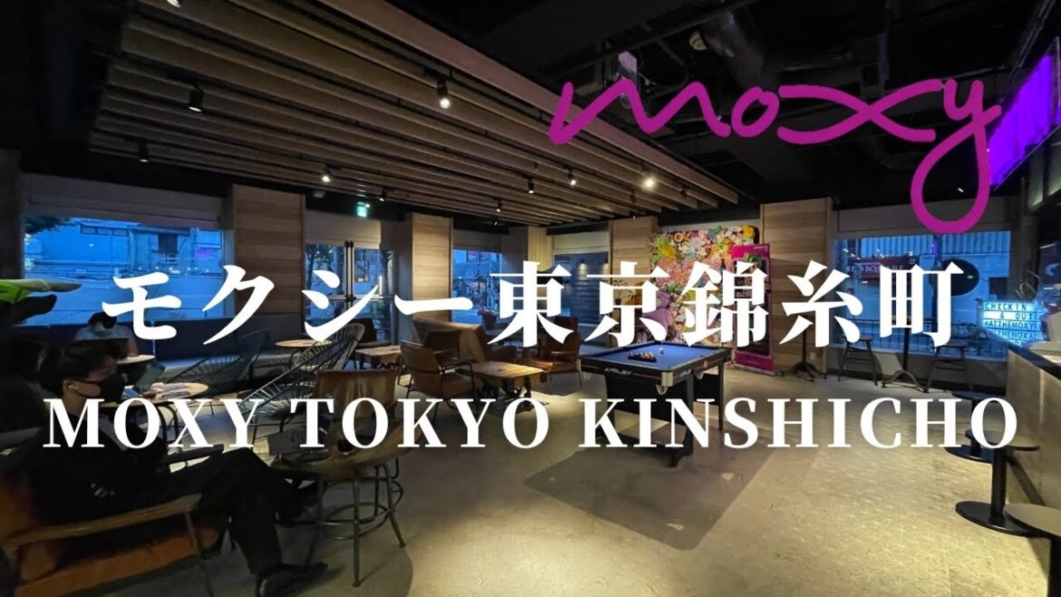 モクシー東京錦糸町 Moxy Tokyo Kinshicho シンプルで機能的、かつスタイリッシュな雰囲気のホテル