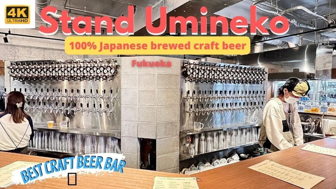 Fukuoka Japan’s largest craft beer bar