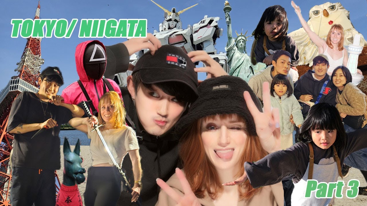 WE PARTICIPATED IN THE SQUID GAMES!? | TOKYO & NIIGATA JAPAN/KOREA 2023