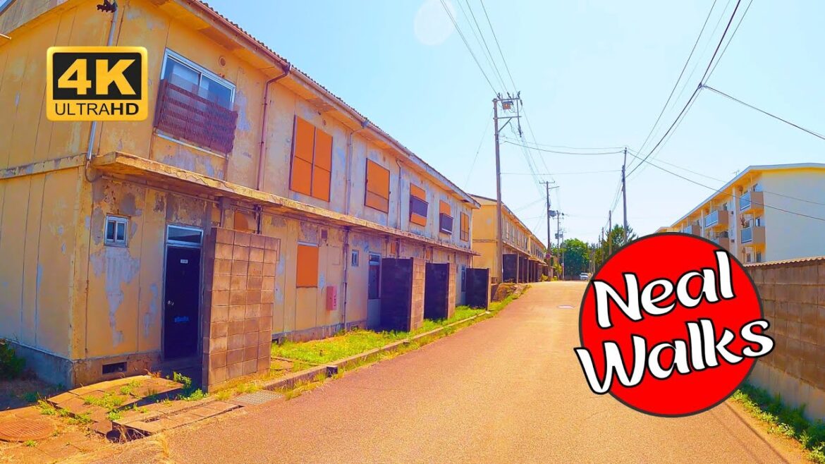 Japanese Ghost Town | Abandoned Public Housing [4K 60FPS]