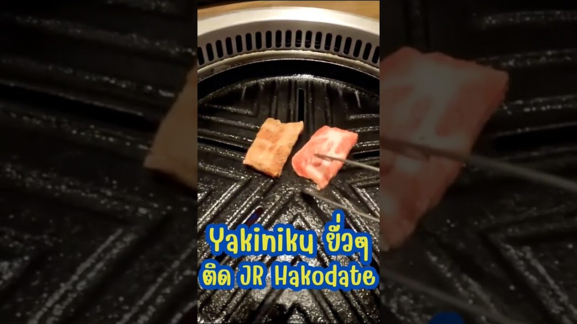 Yakiniku ยั่วๆ ใกล้ JR ฮาโกดาเตะ #Hakodate #ซัปโปโร #เที่ยวญี่ปุ่นด้วยตัวเอง #เนวิเกตุ้ย #travel