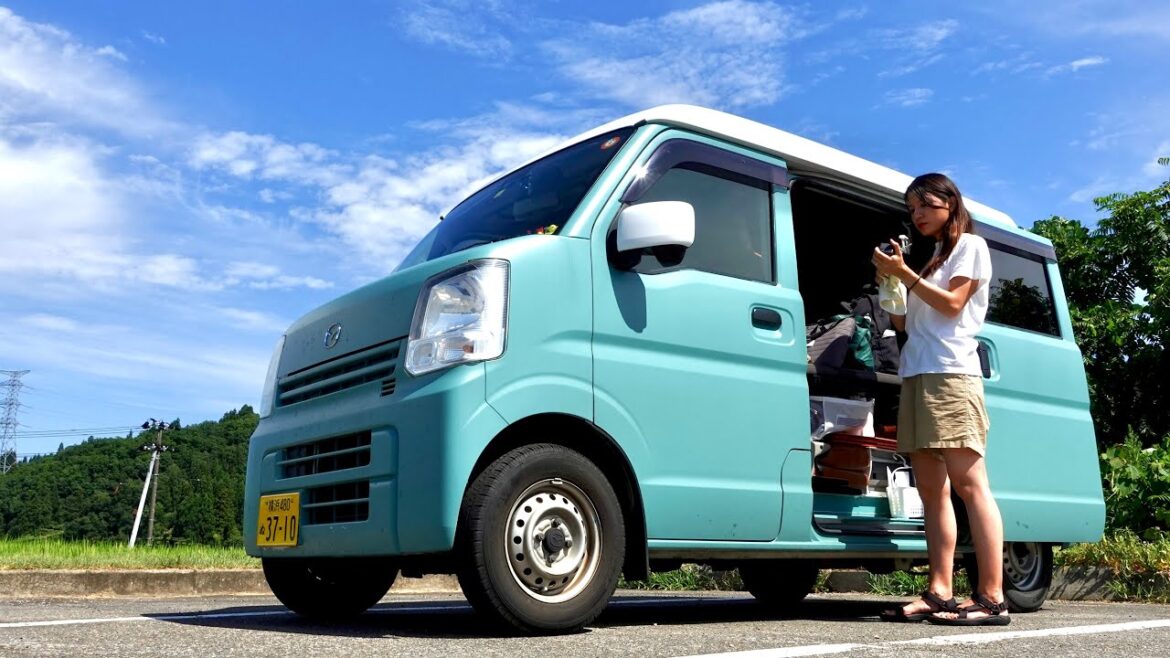 節約と自由な車中泊旅。自然と戦う1日/木曽旅