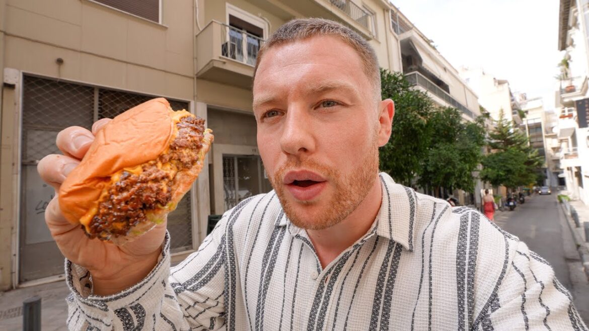 Ein unfassbar leckerer BURGER in Athen Ein unfassbar leckerer BURGER in Athen