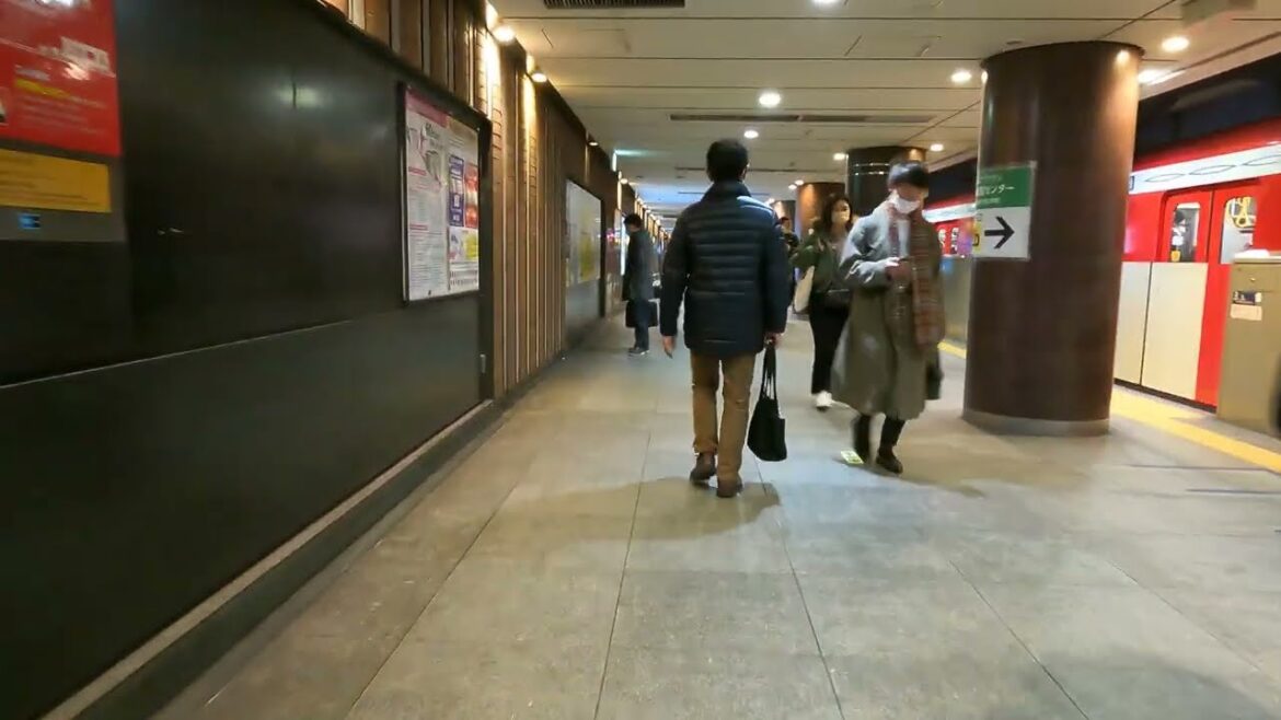 【JAPAN 4K】Walking at Otemachi Station【TOKYO 東京】 【JAPAN 4K】Walking at Otemachi Station【TOKYO 東京】