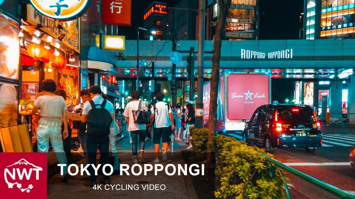 Tokyo Nightlife In Roppongi 4K ASMR Tokyo Nightlife In Roppongi 4K ASMR