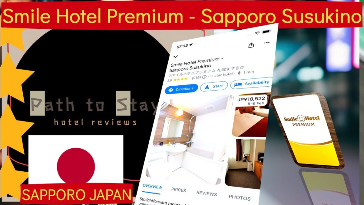 On My Path to Stay in Sapporo, Japan ||| Smile Hotel Premium - Sapporo Susukino
