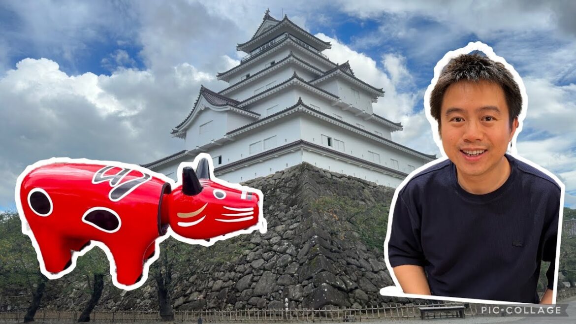 Fukushima Japan Live One Circle Around Tsuruga Castle and Aizu Wakamatsu Station Fukushima Japan Live One Circle Around Tsuruga Castle and Aizu Wakamatsu Station