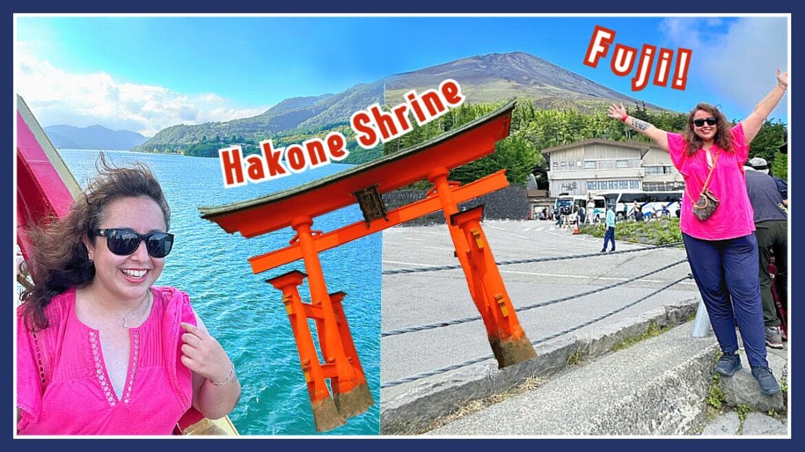 We saw MOUNT FUJI! 🇯🇵 Day Trip from TOKYO | Visiting HAKONE, Owakudani Valley & Lake Ashi 2023