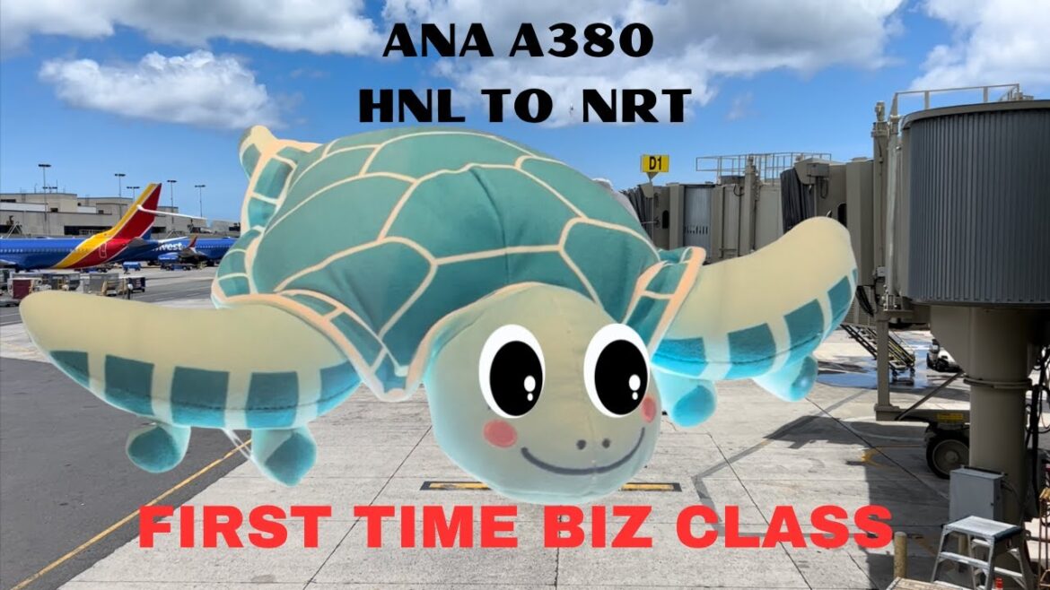 BUSINESS CLASS ON ANA? HONOLULU TO JAPAN ON THE AIRBUS A380