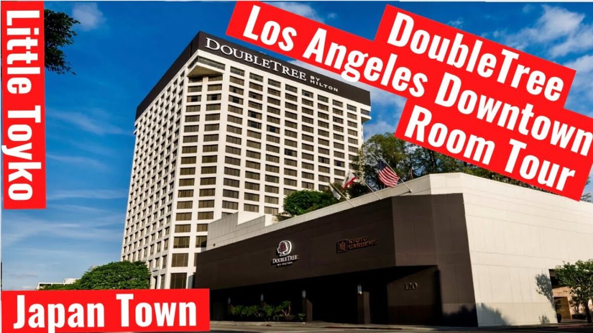 DoubleTree DTLA Room Tour!!!  Little Tokyo + Japan Town