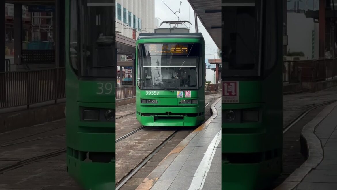 Hiroshima Trams #travel #publictransport #japanrailway #railwaystation #railwayplatform