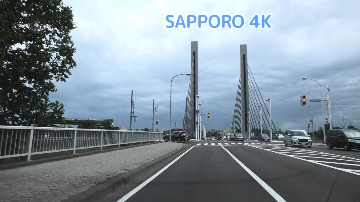 福住桑園通：北5条手稲通交点～水源池通交点 [ #札幌市 4K/30p 車載動画 2022]