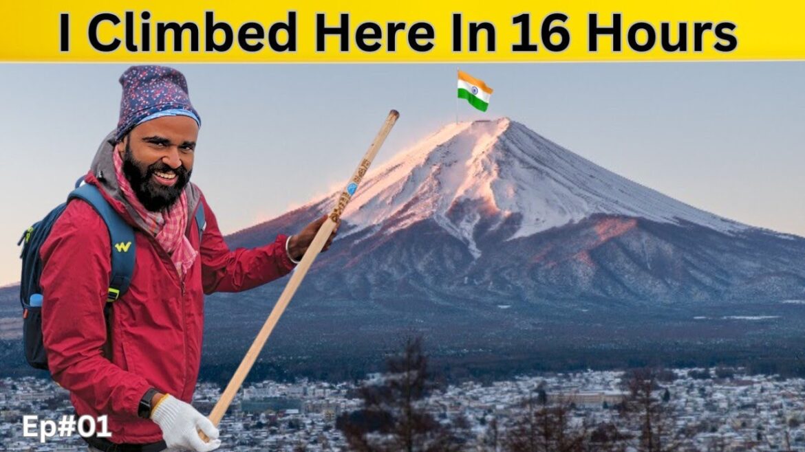 INDIAN 🇮🇳 on Mount Fuji, Japan 🇯🇵 | Survived 16 Hours of Climbing