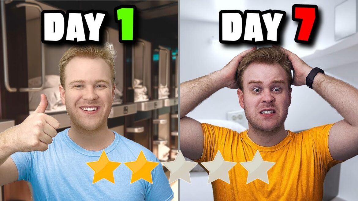 I Survived A Week In Japan’s Capsule Hotels! I Survived A Week In Japan's Capsule Hotels!