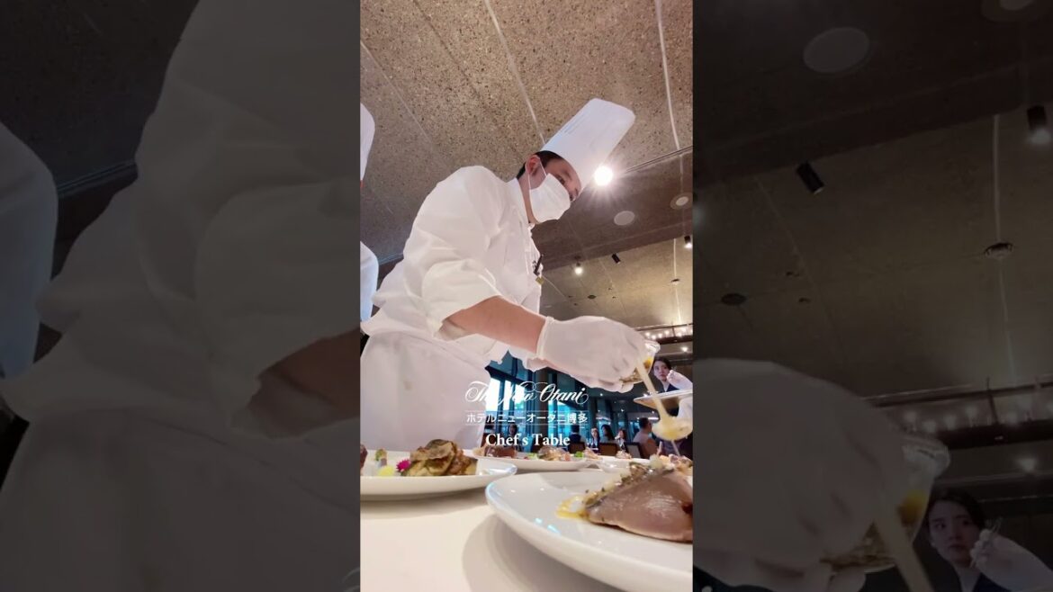 たくさんの一流スタッフがおもてなし！　〜ホテルニューオータニ博多〜【My Life】#shorts