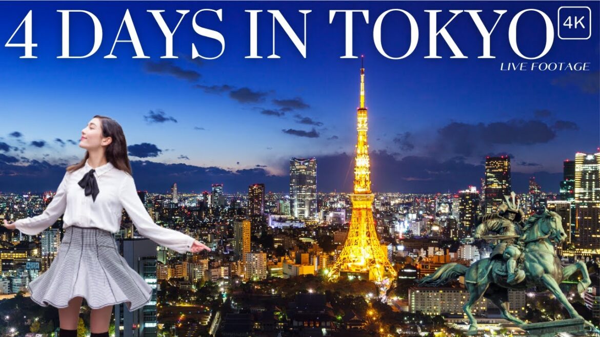 Tokyo 4 Day Itinerary. Your Perfect Japan Travel Guide 2023 #travel #tokyo #japan