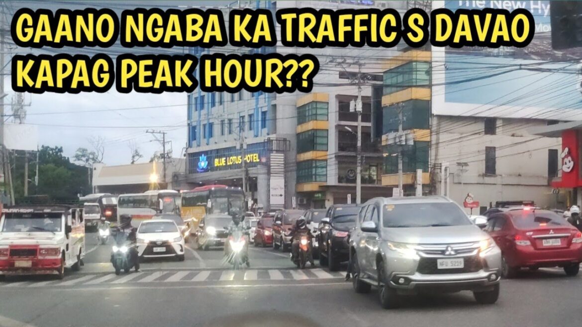TRAFFIC UPDATE KAPAG WEEKEND SA DAVAO SEPT 8, 2023