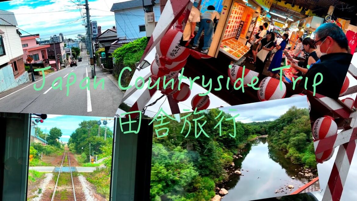 JAPAN Countryside Trip... Anime like!! Part 1
