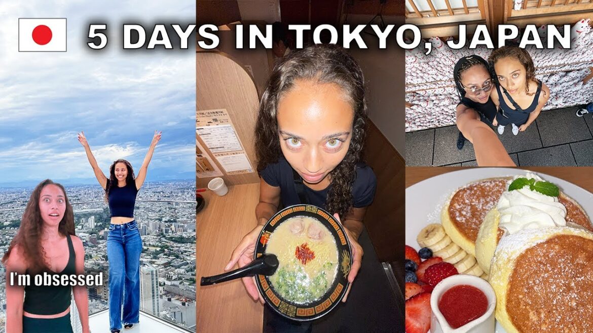 TOKYO VLOG 🇯🇵 | my first time in Japan! (Shibuya, Asakusa, Teamlabs, 7Eleven)