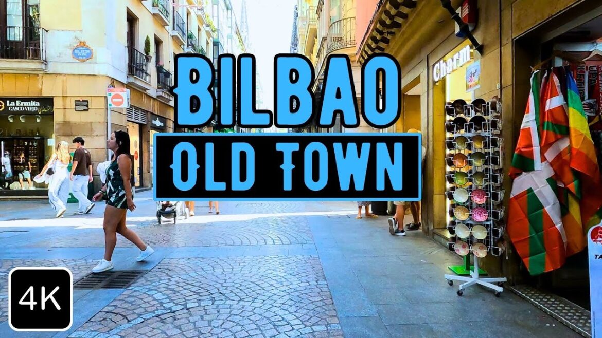 The Old Town Bilbao Walking Tour 4K – Spain August 2023 The Old Town Bilbao Walking Tour 4K - Spain August 2023